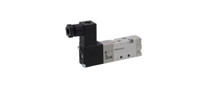 EMERSON – ASCO 5/2 Pneumatic Solenoid Valve - Solenoid/Pilot Metric M5 519 Series 24V dc