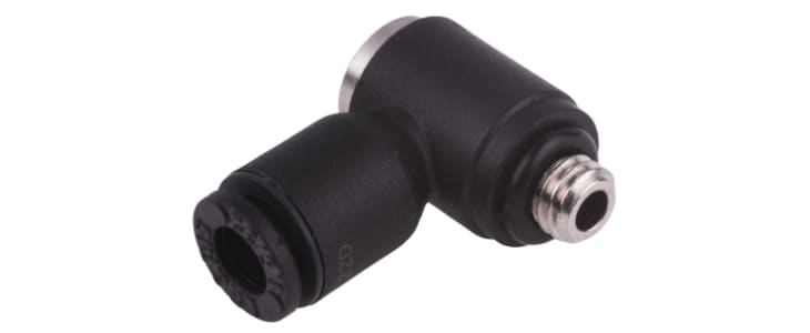 Legris Elbow Threaded Adaptor, G 1/8 to Push In 8 mm