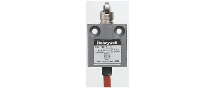 Honeywell 14CE Series Plunger Limit Switch, NO/NC, IP65, 240V ac Max, 3A Max