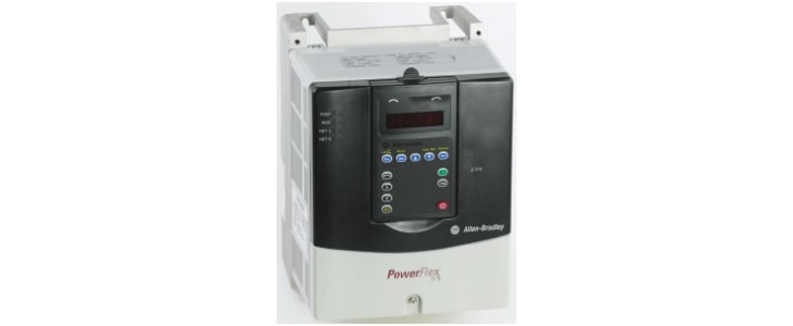 Allen Bradley Inverter Drive, 11 kW, 3 Phase, 400 V ac, 22 A, PowerFlex 70 Series