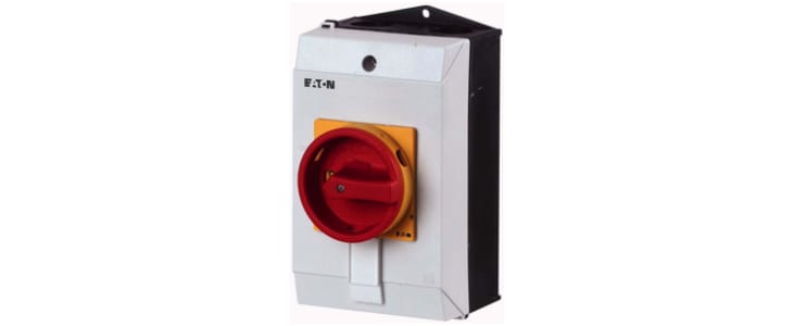 Eaton 1P Pole Isolator Switch - 32A Maximum Current, 13kW Power Rating, IP65
