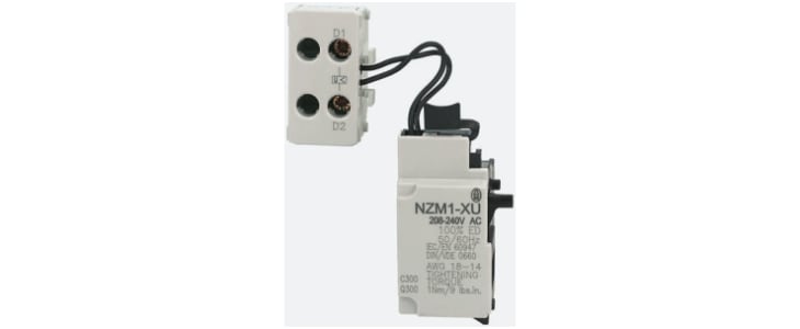 208 <arrow/> 240V ac Undervoltage Release Circuit Trip for use with N(S)1(-4), NZM1(-4)