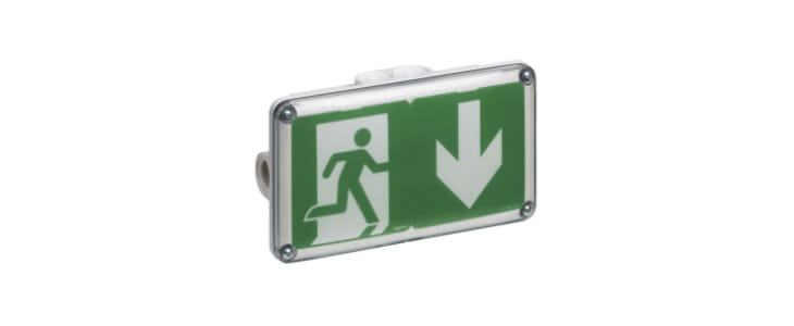 Legrand LED Emergency Lighting, Bulkhead, 1 W, Non Maintained