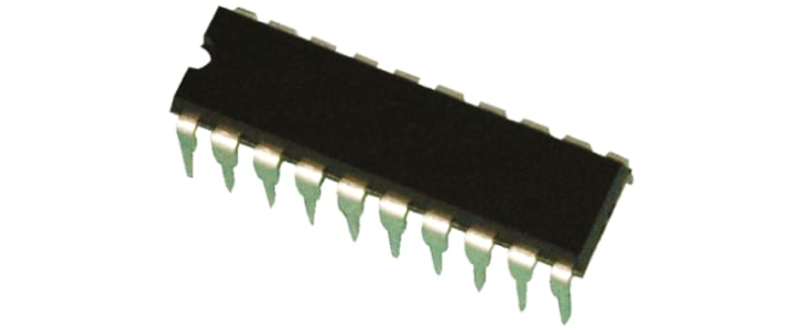 Toshiba TC74HCT541AP(F) Octal-Channel Buffer & Line Driver, 3-State, 20-Pin PDIP