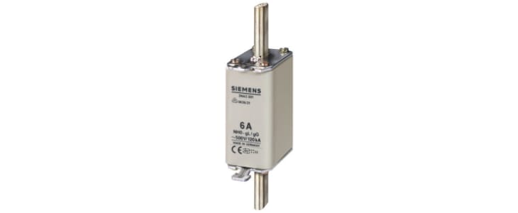 Siemens 100A NH Fuse, NH0, 500V ac