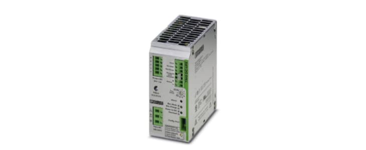 Phoenix Contact 85 → 264 V ac, 100 → 350V dc Input DIN Rail Uninterruptible Power Supply (120W)