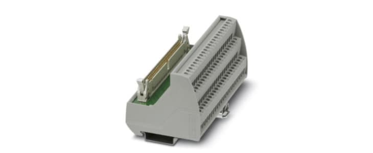 Phoenix Contact 64-Contact Male Interface Module, Flat Ribbon Cable Connector, 1A