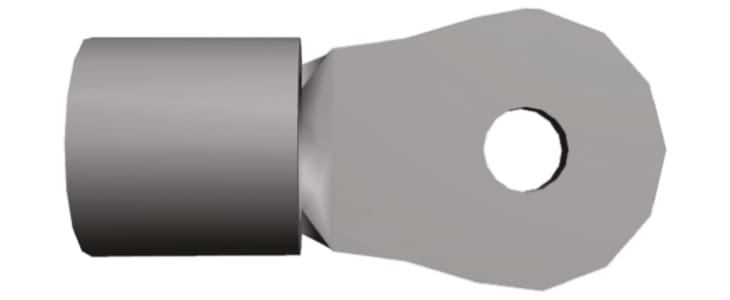 TE Connectivity, SOLISTRAND Uninsulated Ring Terminal, M5 Stud Size, 21mm² to 21mm² Wire Size