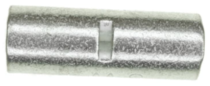 TE Connectivity, SOLISTRAND Butt Wire Splice Connector, Tin 6 AWG