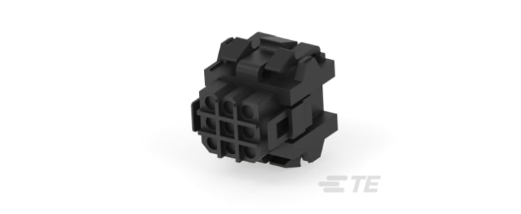 TE Connectivity, Metrimate Male Connector Housing, 5mm Pitch, 9 Way, 3 Row