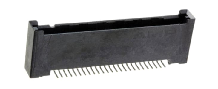 TE Connectivity 50 Way Compact Flash Memory Card Connector With Solder Termination