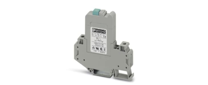 Phoenix Contact CLIPLINE Thermal Circuit Breaker - UT 6-TMC Single Pole 250V Voltage Rating DIN Rail Mount, 1A Current