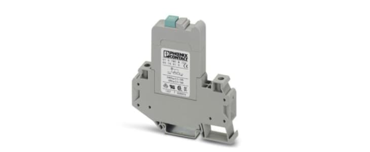 Phoenix Contact CLIPLINE Thermal Circuit Breaker - UT 6-TMC Single Pole 250V Voltage Rating DIN Rail Mount, 10A Current