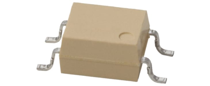 Toshiba, TLP176G(F) DC Input MOSFET Output Optocoupler, Surface Mount, 4-Pin SOP