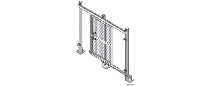 Bosch Rexroth Safety Door EcoSafe, Aluminium, 1800 mm Height, 1m Width