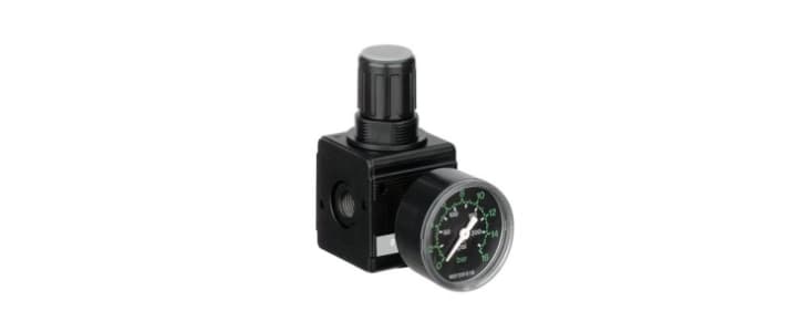 EMERSON – AVENTICS G 1/4 Pneumatic Regulator - 0.5bar to 10bar, 1/4in, 16bar max. input