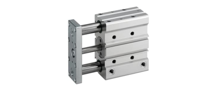 EMERSON – AVENTICS Pneumatic Guided Cylinder - 50mm Bore, 200mm Stroke, GPC-BV Series, Double Acting