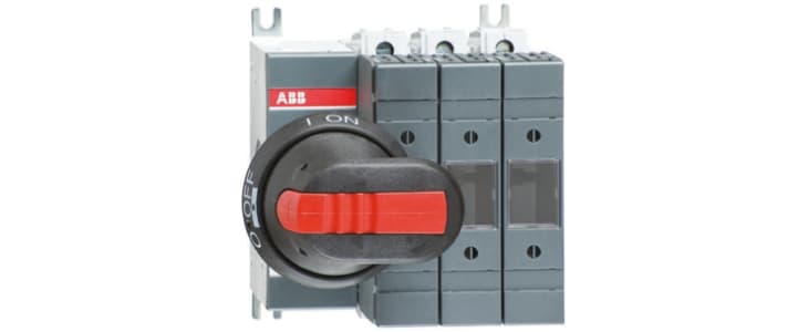 ABB Fuse Switch Disconnector, 3 Pole, 125A Max Current