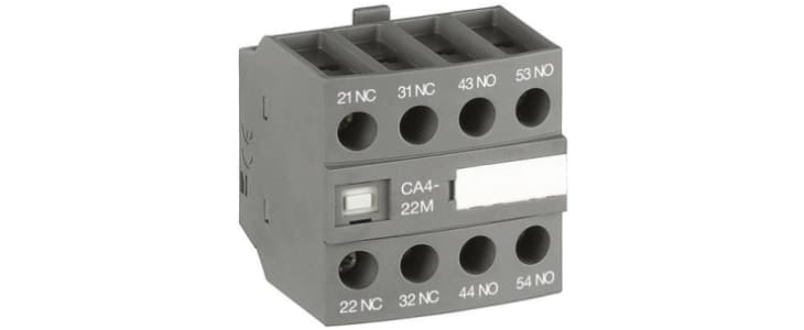 ABB Auxiliary Contact, 4 Contact, 4NC, Front Mount