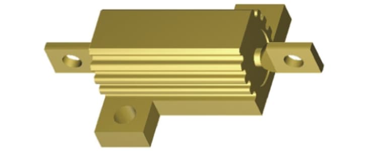 TE Connectivity, 100mΩ 25W Wire Wound Chassis Mount Resistor HSA25R10J ±5%