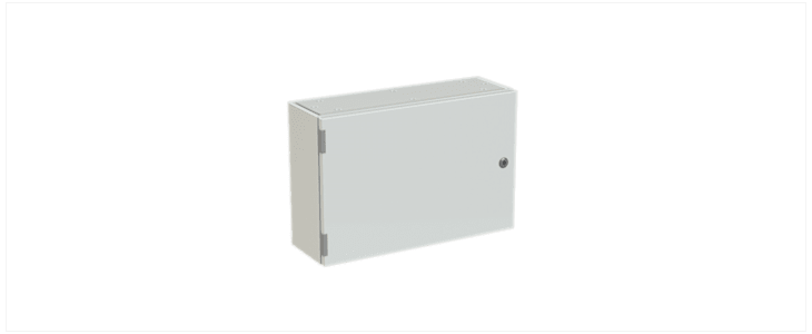 ABB SR2 Monobloc Series Steel Wall Box, IP65, 300 mm x 400 mm x 150mm