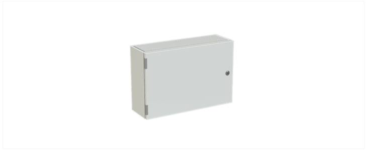 ABB SR2 Monobloc Series Steel Wall Box, IP65, 400 mm x 600 mm x 200mm