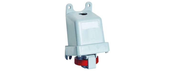 ABB IP67 Red Wall Mount 3P + N + E Industrial Power Socket, Rated At 16A, 415 V