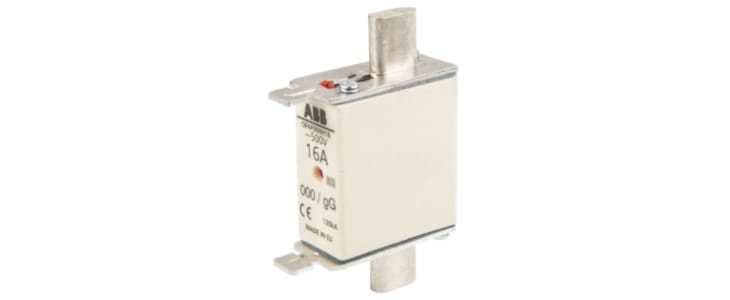 ABB 16A Centred Tag Fuse, NH000, 500V