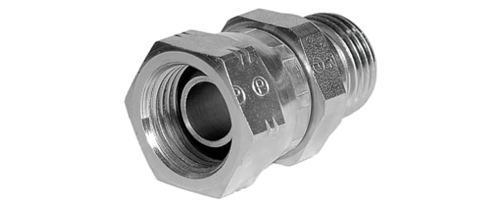 Parker Hydraulic Straight Threaded Adaptor G 1/2 to G 1/2 Male, 8-8F6MK4S