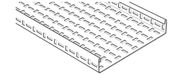 Legrand Heavy Duty Tray, Hot Dip Galvanised Steel 3m x 100 mm x 50mm