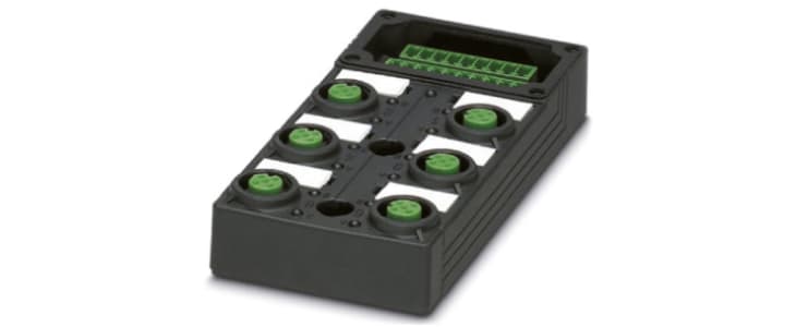 Phoenix Contact SACB Series Sensor Box, M12, 5 way, 6 port