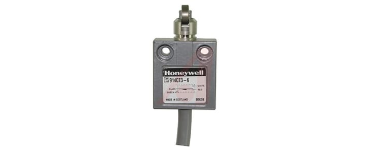 Honeywell 14CE, 914CE Series Roller Plunger Limit Switch, NO/NC, IP66, IP67, IP68, SPDT, Die Cast Zinc Housing, 250V ac