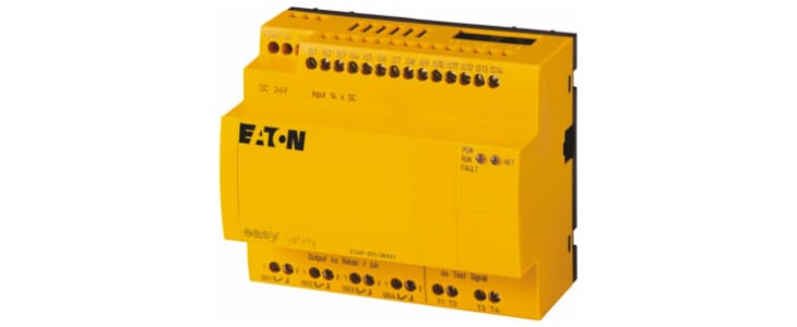 Eaton easySafety Series Safety Controller, 14 Safety Inputs, 8 Safety Outputs, 24 V dc