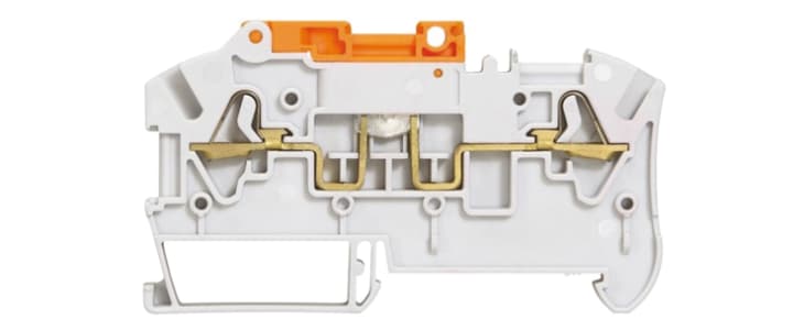 Legrand 372 Series Grey Feed Through Terminal Block, 2.5mm², Spring Clamp Termination