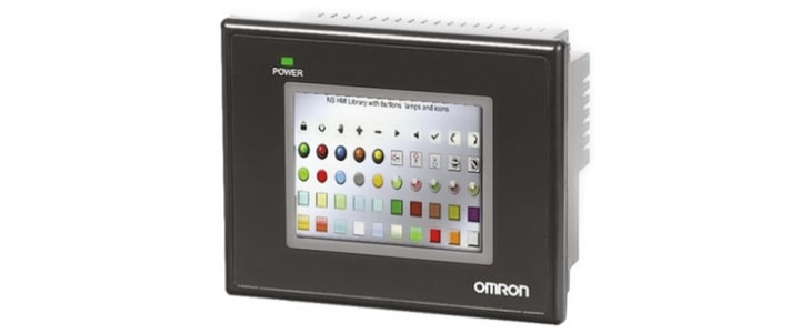 Omron NB Series Touch Screen HMI - 3.5 in, TFT LCD Display, 320 x 240pixels