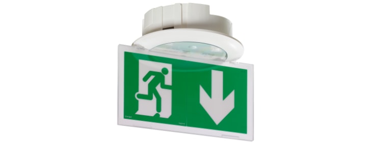 Legrand LED Emergency Lighting, Recessed, 0.6 W, Maintained