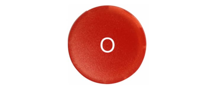 Eaton Momentary Button Lens - 22mm Cutout Diameter, Illuminated