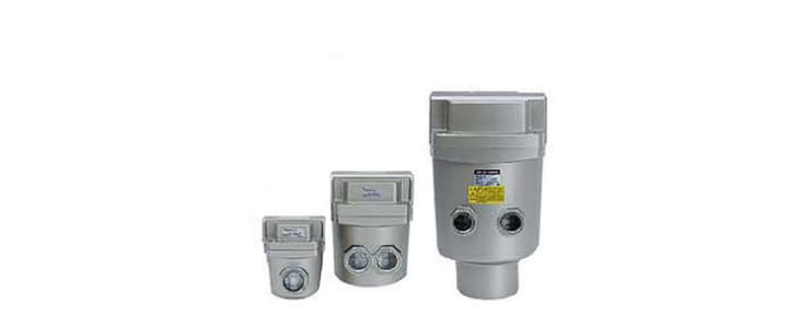 SMC 1000 L/min NPT 1/2 Mist Separator, 0.01μm filtration, 0.05MPa to 1 MPa, 1.5 MPa