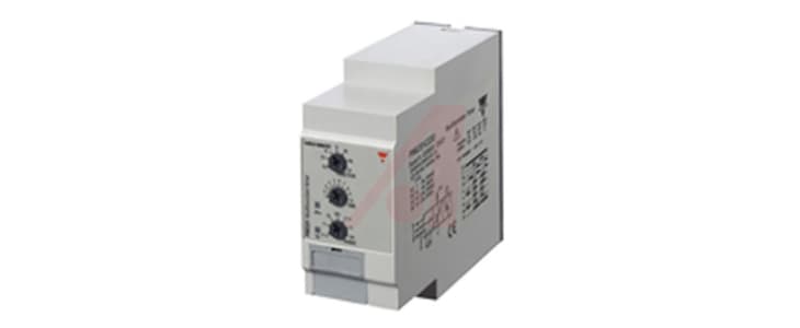 Carlo Gavazzi Plug In Timer Relay, 115V ac, 2-Contact, 0.1 s → 100h, SPDT