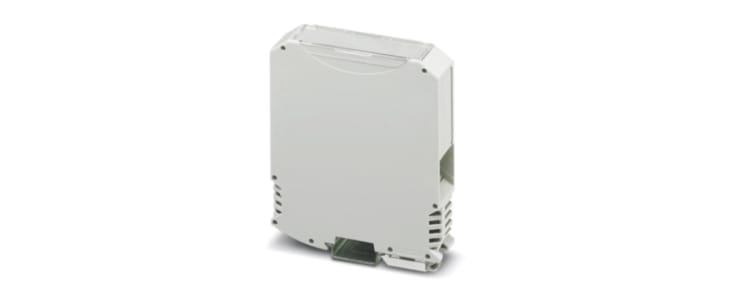 Phoenix Contact DIN Rail Enclosure Enclosure Type ME MAX 22.5 3-U1 KMGY VPE1 Series , 99 x 22.5 x 114.5mm, Polyamide