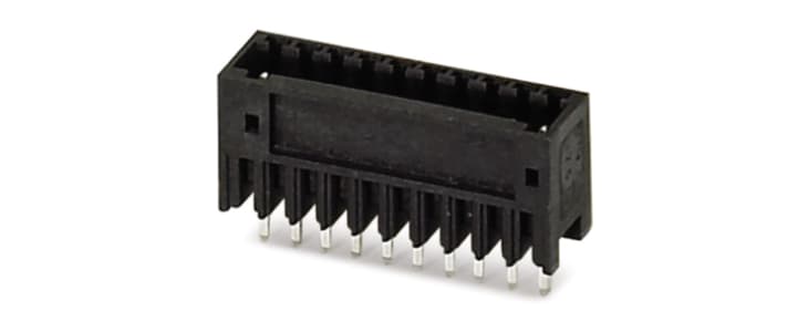 Phoenix Contact 2.5mm Pitch 5 Way Pluggable Terminal Block, Header, Solder Termination