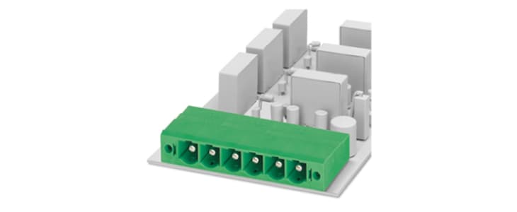 Phoenix Contact 10.16mm Pitch 8 Way Pluggable Terminal Block, Header, Solder Termination