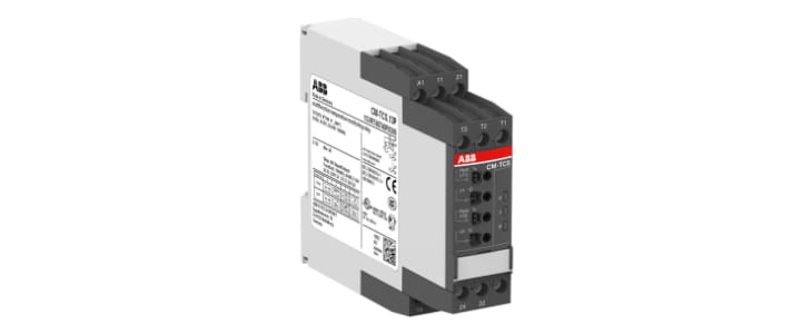 ABB Temperature Monitoring Relay, 3 Phase, SPDT, DIN Rail