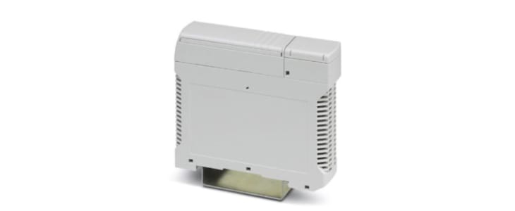 Phoenix Contact Vented Enclosure Type ME-PLC 40 DEV-KIT KMGY Series , 180 x 40 x 145mm, Polycarbonate DIN Rail