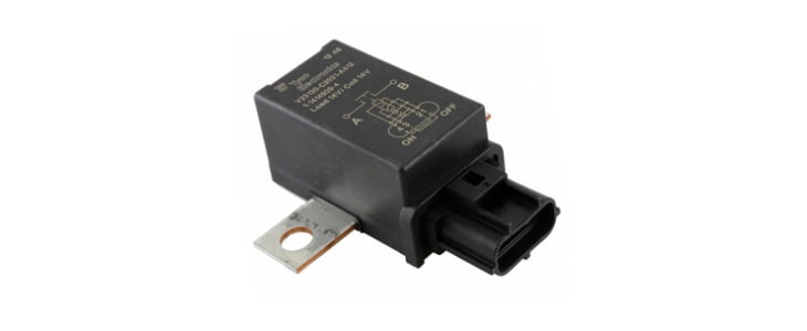 TE Connectivity Flange Mount Automotive Relay, 12V dc Coil Voltage, 260A Switching Current, SPST