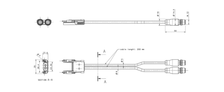 ABB Sensor Actuator Cable