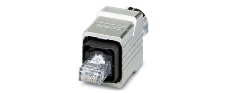 Phoenix Contact QUICKON Series Male RJ45 Connector, Cable Mount, Cat5