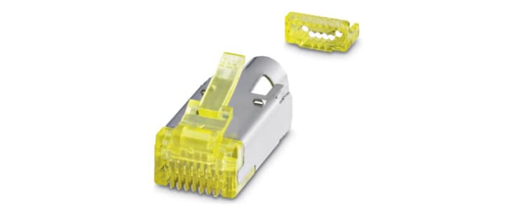 Phoenix Contact VS-08 Series Male RJ45 Connector, Cable Mount, Cat6a