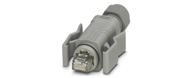 Phoenix Contact VS-08 Series Male RJ45 Connector, Cable Mount, Cat5