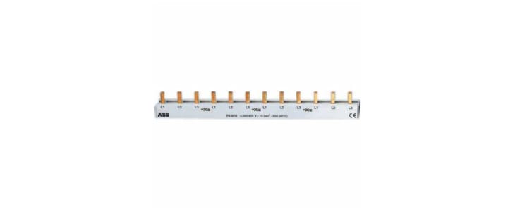 ABB PS3 3 Phase Busbar, 400V ac, 17.5mm Pitch